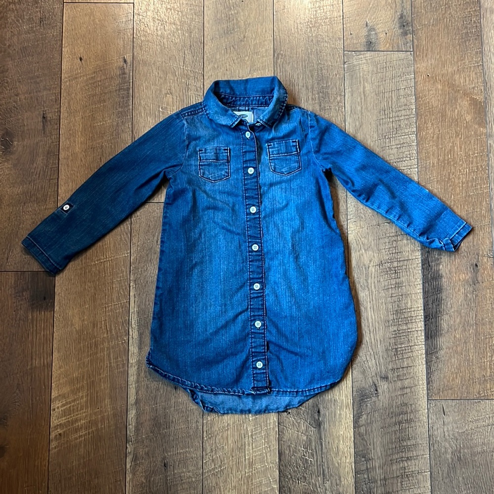 Old Navy Denim Shirt Dress